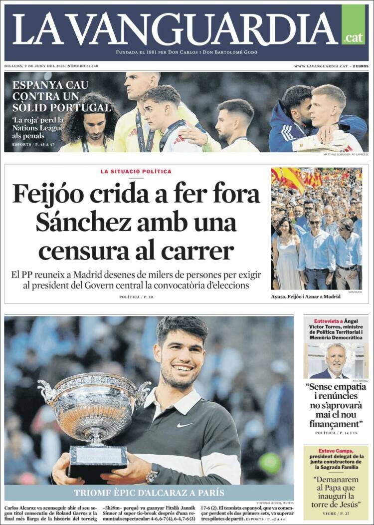 'La Vanguardia' 9 'La Vanguardia' 9