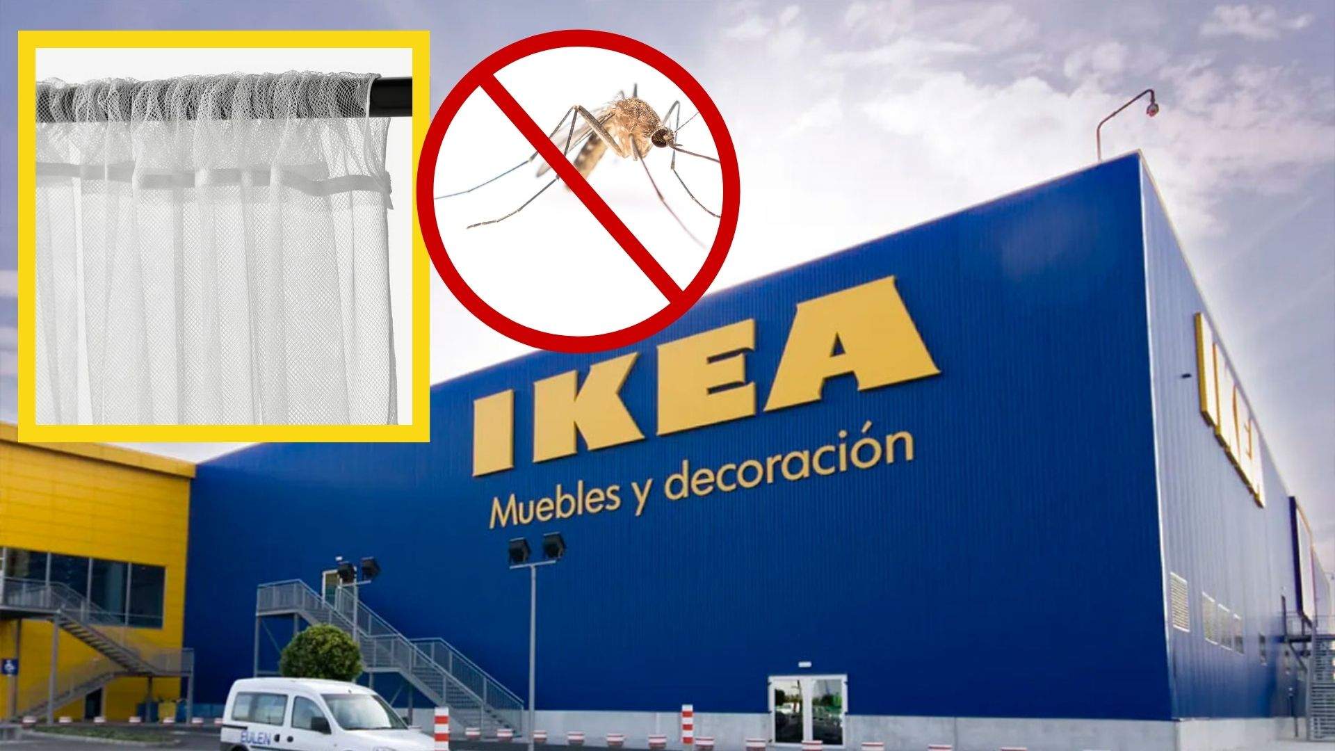 Ikea inventa unes cortines que atrapen els mosquits