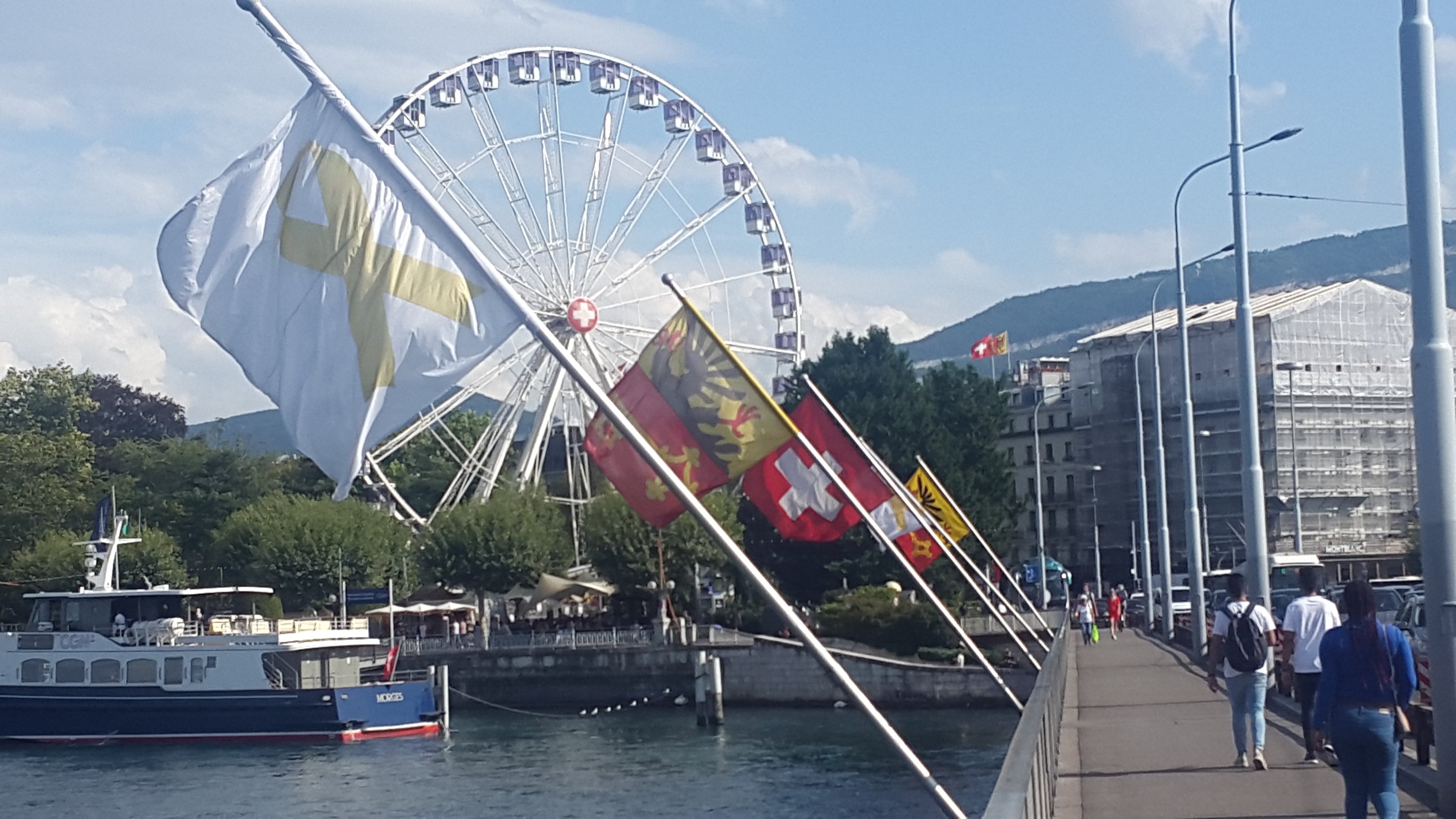 Lazos amarillos en Ginebra (pero no son lo que parece)