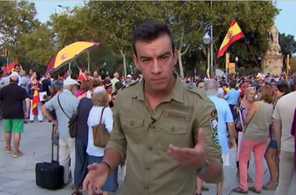 manifestació llaços  el programa de ana rosa