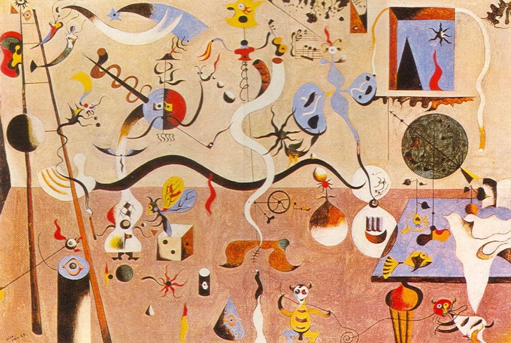 ob el carnaval del harlequin 1924 25 joan miro ob el carnaval del harlequin 1924 25 joan miro