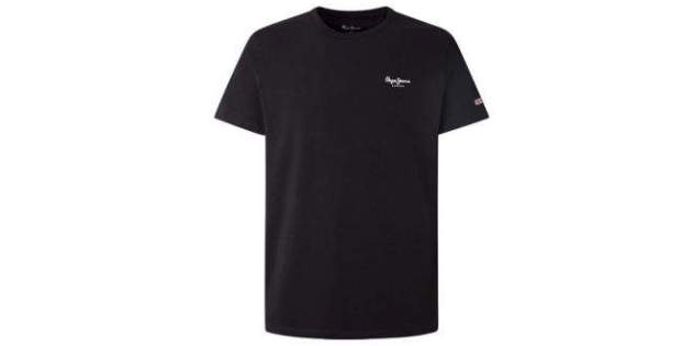 Camiseta Pepe Jeans negra Camiseta Pepe Jeans negra