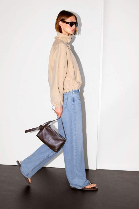 Jeans wide leg tret|tir alt Jeans wide leg tret|tir alt
