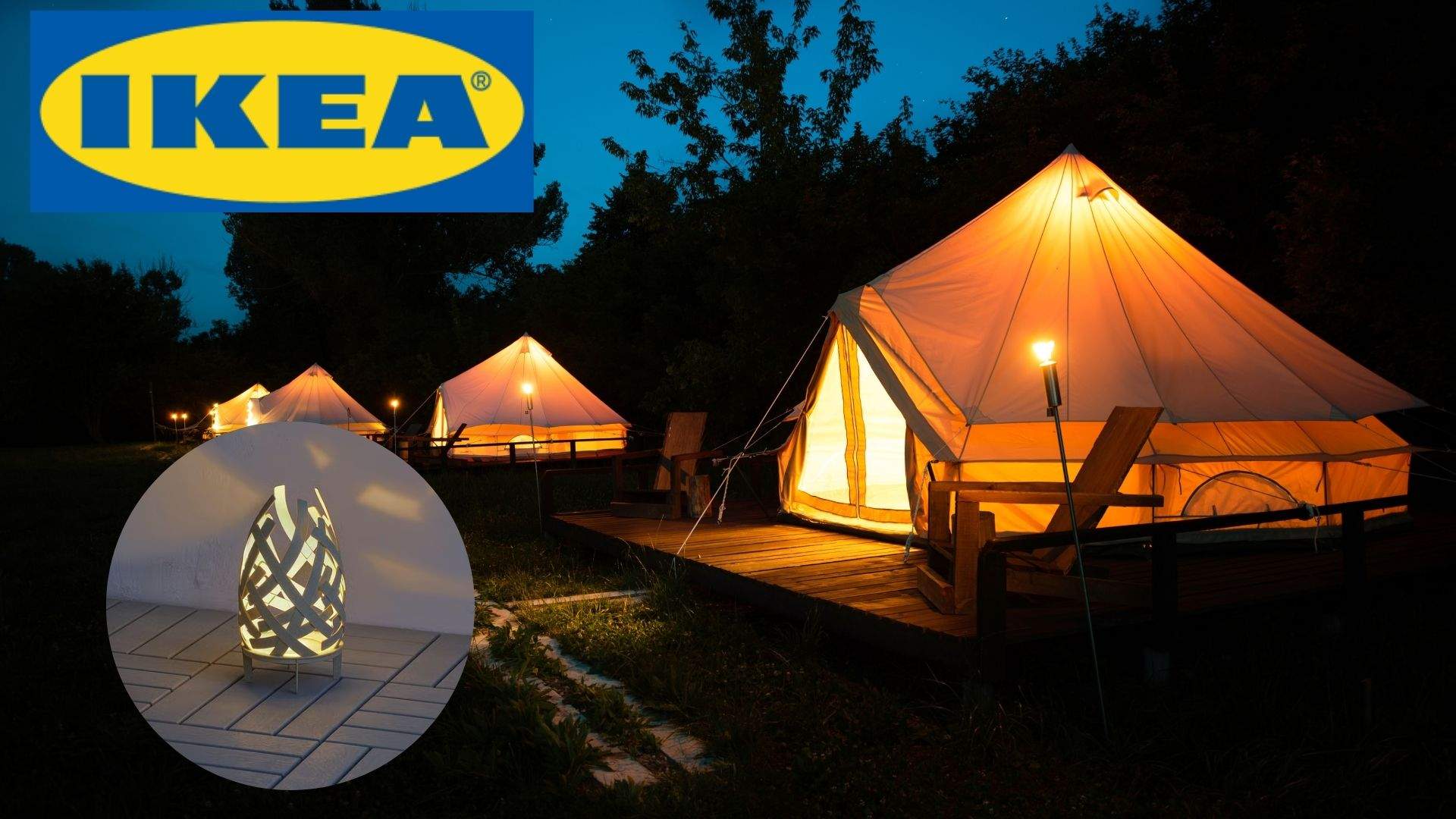 Ikea posa llum a les nits d'estiu