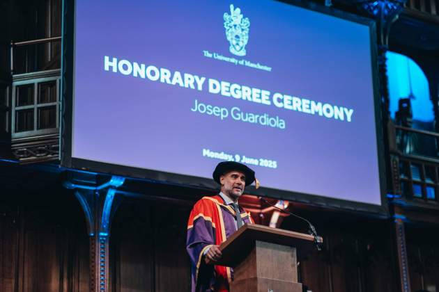 Pep Guardiola Honoris Causa Pep Guardiola Honoris Causa