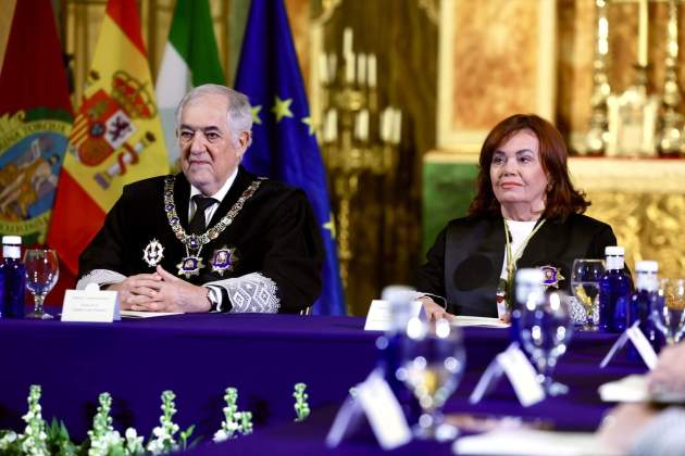 Pumpido i Montalbán Constitucional Europa Press Pumpido i Montalbán Constitucional Europa Press