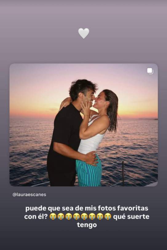 La millor fotografia de Laura Escanes i Joan Verdú / Instagram La millor fotografia de Laura Escanes i Joan Verdú / Instagram