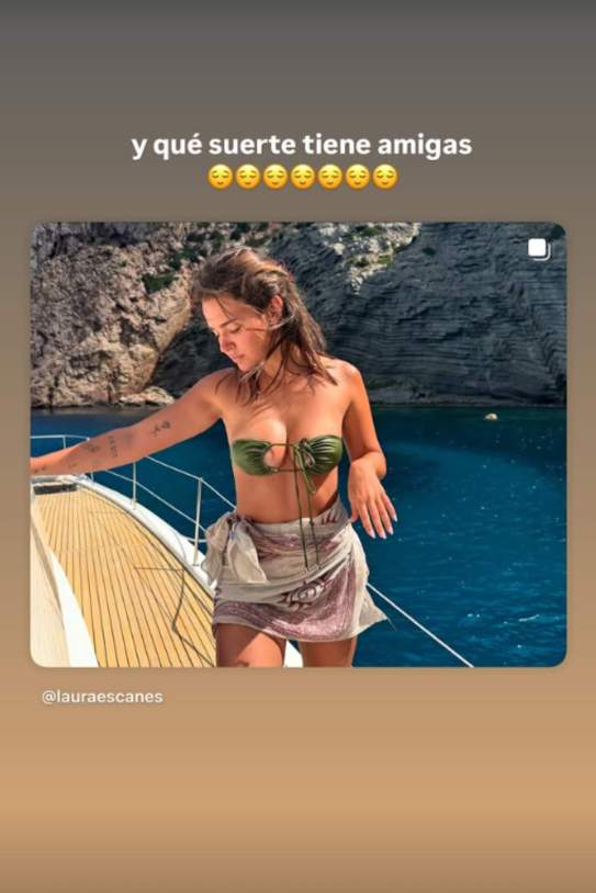 Laura Escanes a Eivissa / Instagram Laura Escanes a Eivissa / Instagram