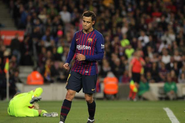 Coutinho, en un partit amb el Barça / Foto: Europa Press Coutinho, en un partit amb el Barça / Foto: Europa Press