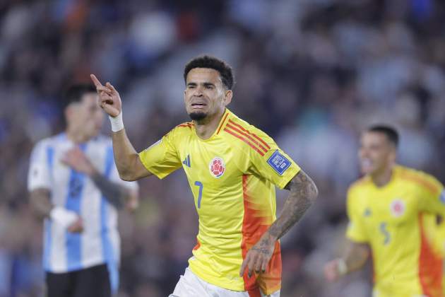 Luis Díaz gol Argentina Colombia / Foto: EFE