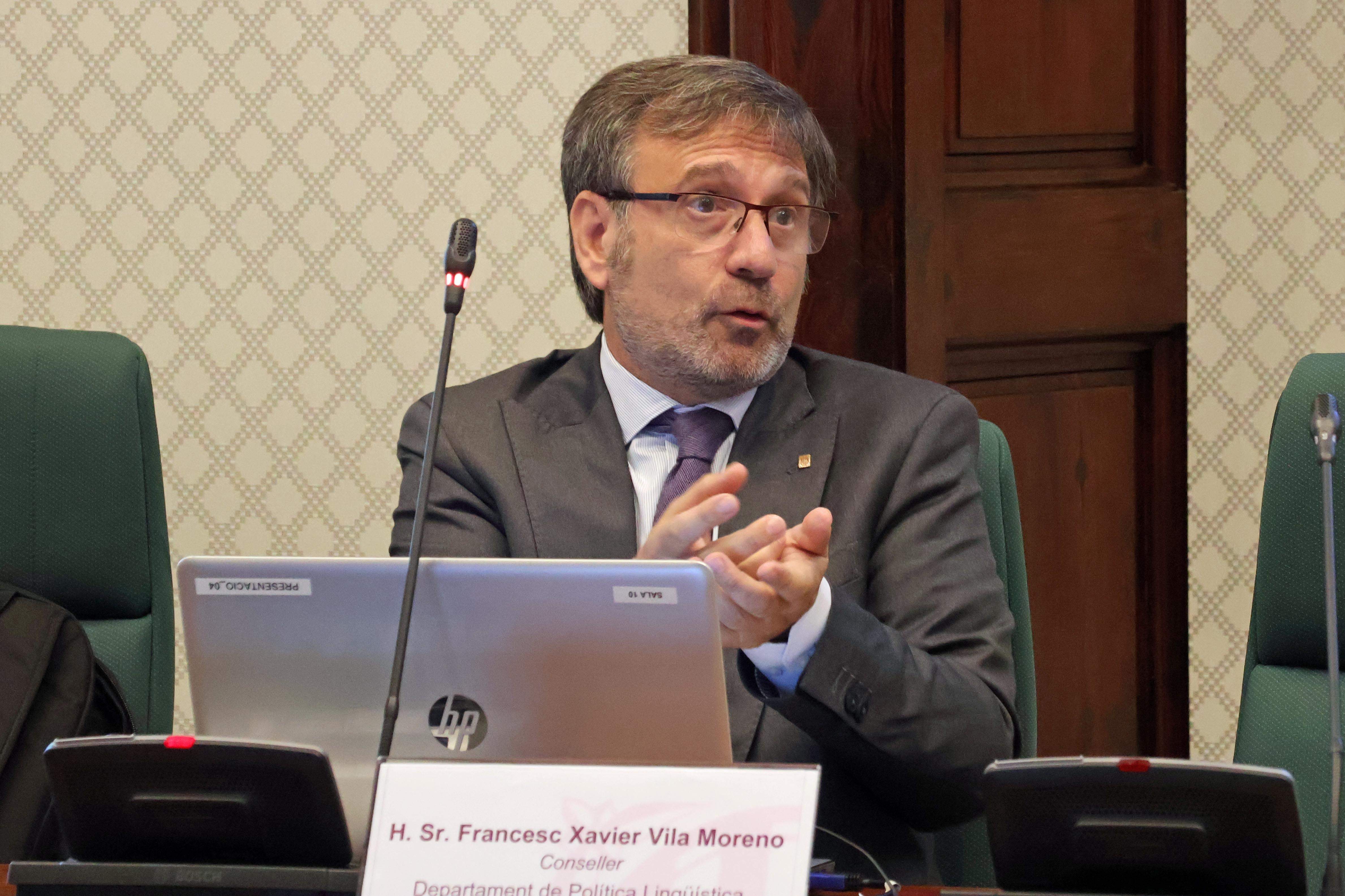 Vila exhibe sintonía con ERC y Comuns por el pacto por la lengua ante los reproches de Junts, PP y CUP
