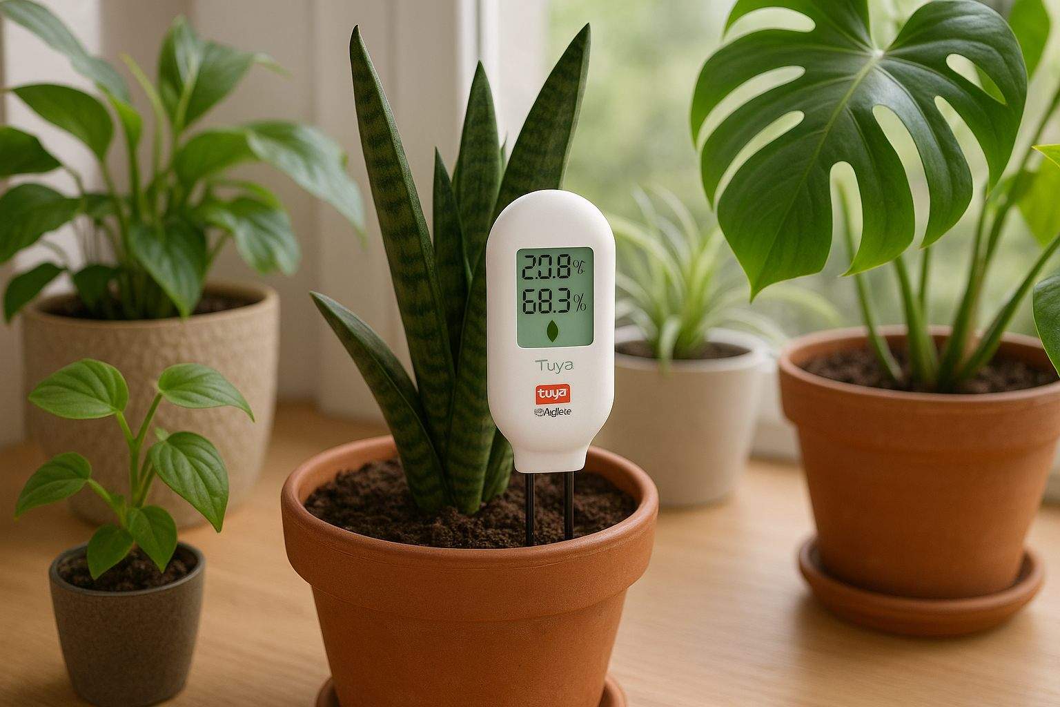 ¿Te cuesta mantener vivas tus plantas? Este sensor inteligente lo mide todo y cuesta menos de 5 euros