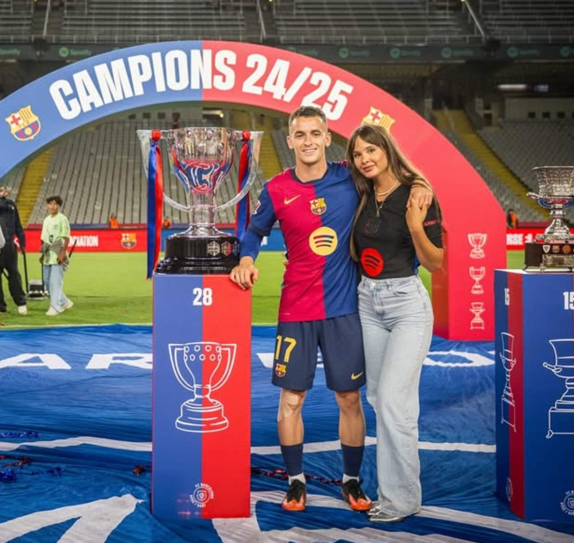 Marc Casadó és el tapat al mercat del Barça