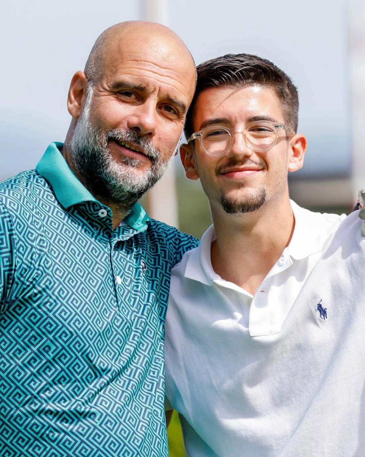 Pep Guardiola i Màrius, Legend Trophy   Instagram