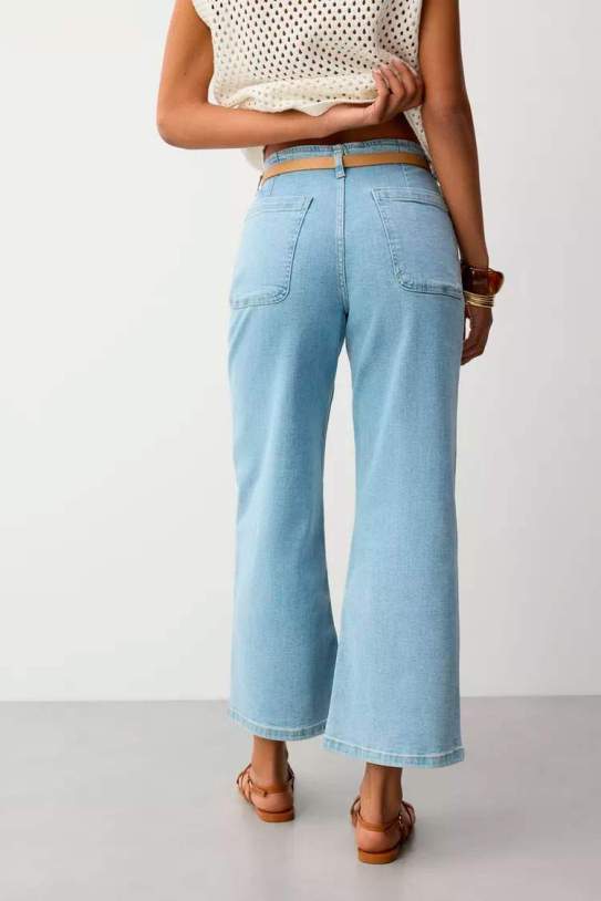 Jeans straight butxaques plastró Jeans straight butxaques plastró