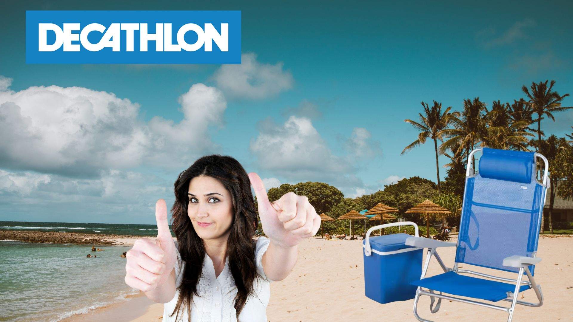 Decathlon porta la cadira de platja a un altre nivell