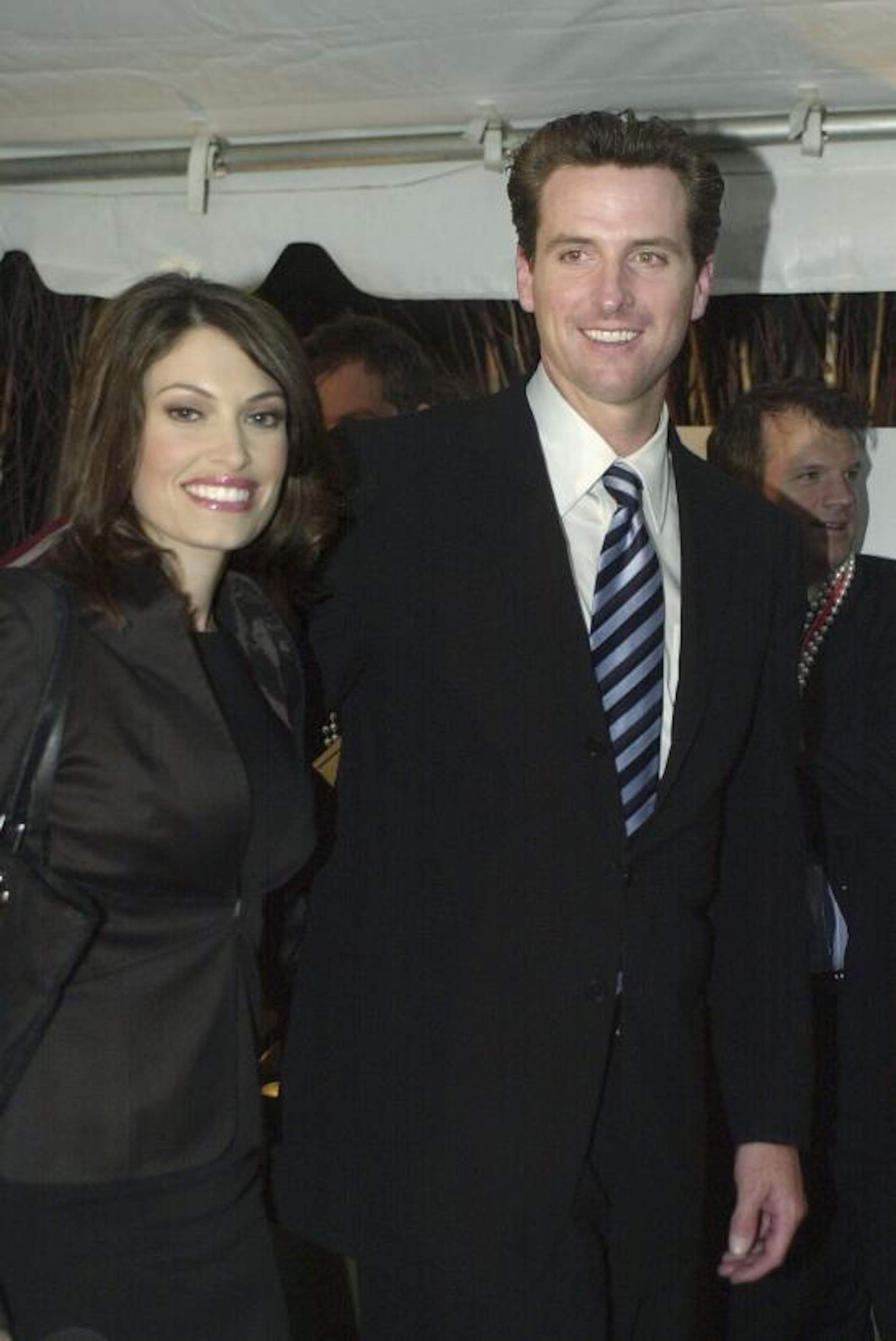 Gavin Newsom y su primera mujer, Kimberly Guilfoyle, que después fue novia del hijo de Trump Gavin Newsom y su primera mujer, Kimberly Guilfoyle, que después fue novia del hijo de Trump