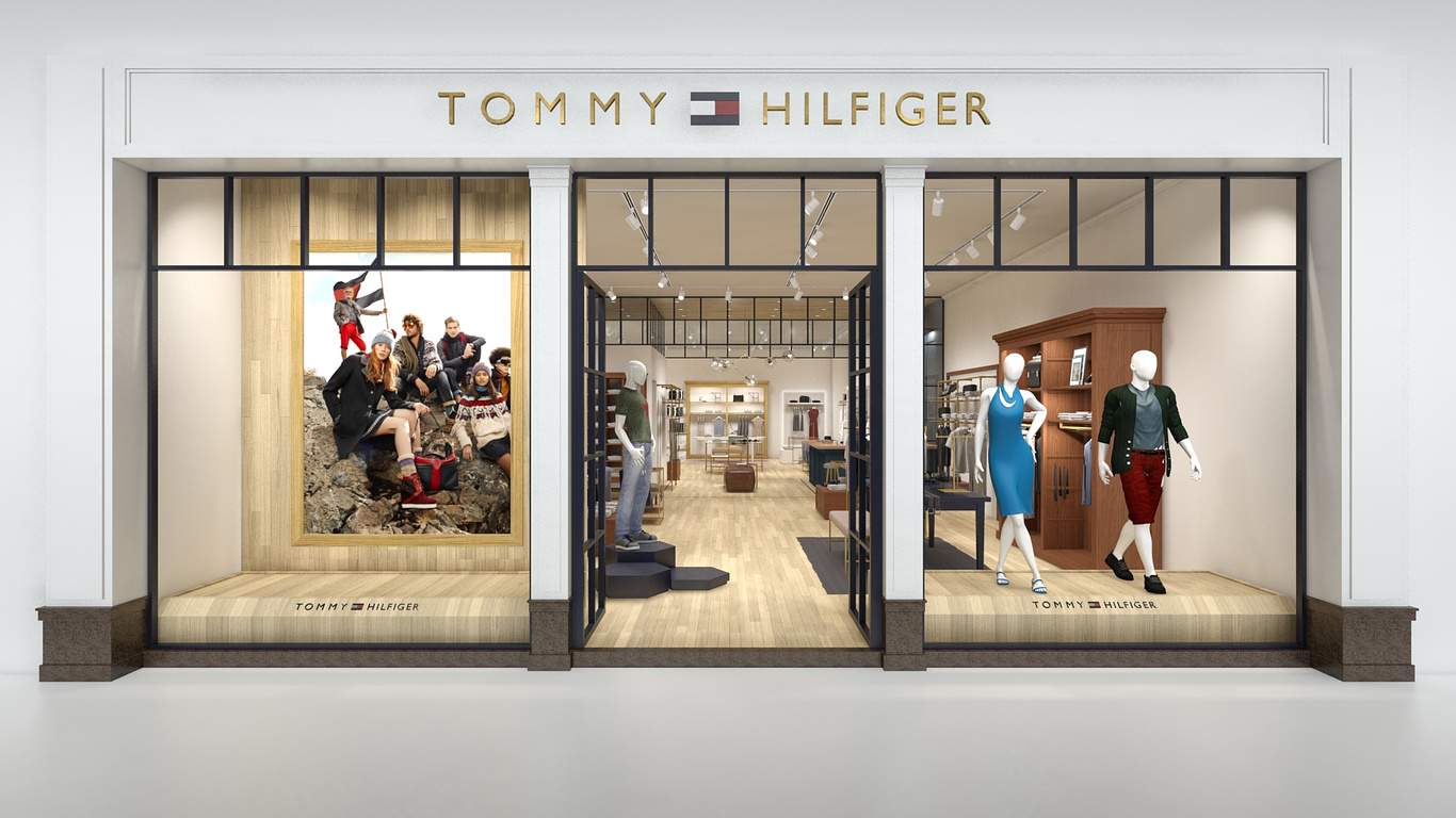 Las zapatillas blancas de Tommy Hilfiger con aire college que quedan bien con americana o falda satinada
