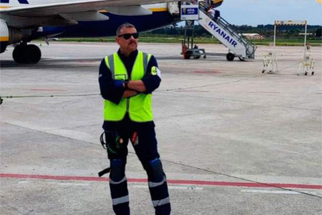 Jorge Berrocal en el aeropuerto / Instagram Jorge Berrocal en el aeropuerto / Instagram