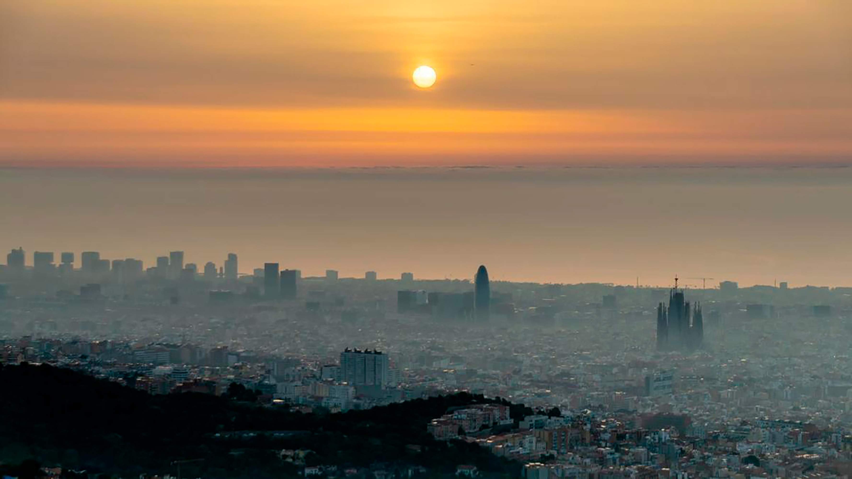Catalunya atrapada dins la calitja i pols sahariana: atenció les tempestes seques de Ponent