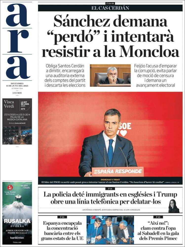 'Ahora' 13 'Ahora' 13