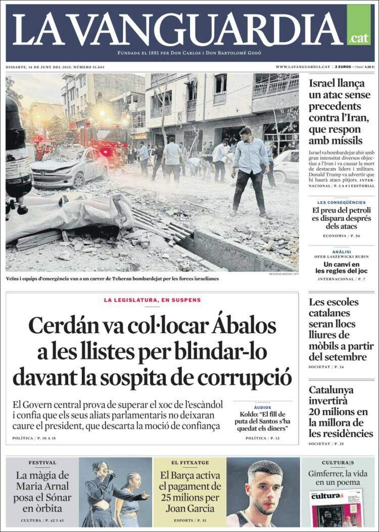 'La Vanguardia' 14 'La Vanguardia' 14