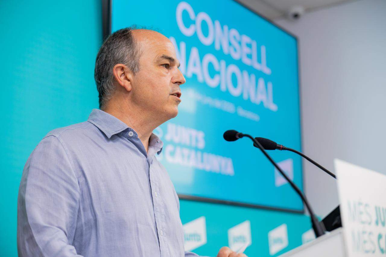 Turull vincula el futur de Sánchez a complir l'Acord de Brussel·les i insta a aprofitar la debilitat
