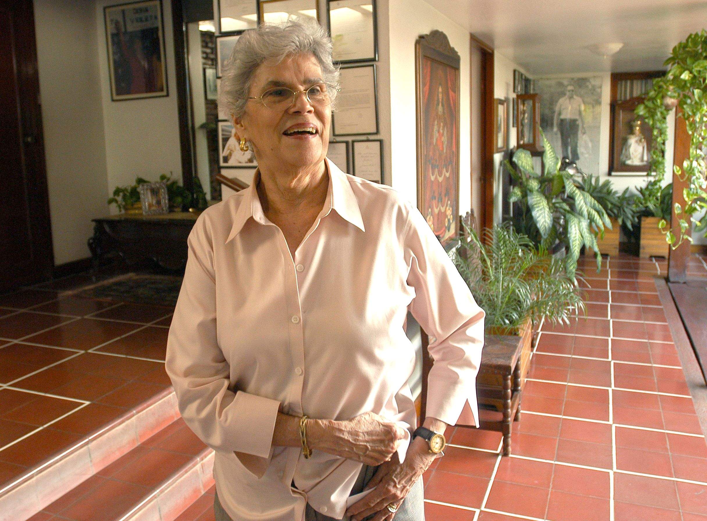 Mor Violeta Chamorro, expresidenta de Nicaragua, als 95 anys