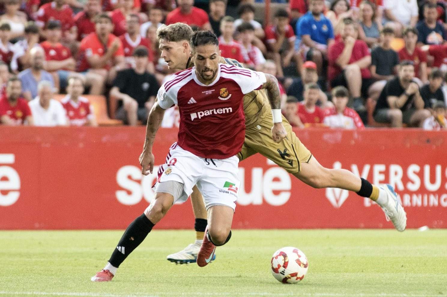 El Nàstic cau davant de la Reial Societat B en el Nou Estadi i s'allunya de la Segona Divisió (1-3)