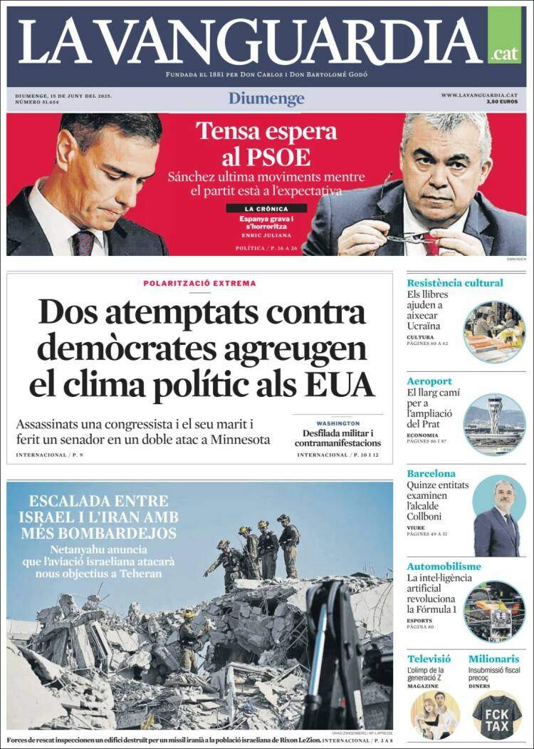 'La Vanguardia' 15 'La Vanguardia' 15