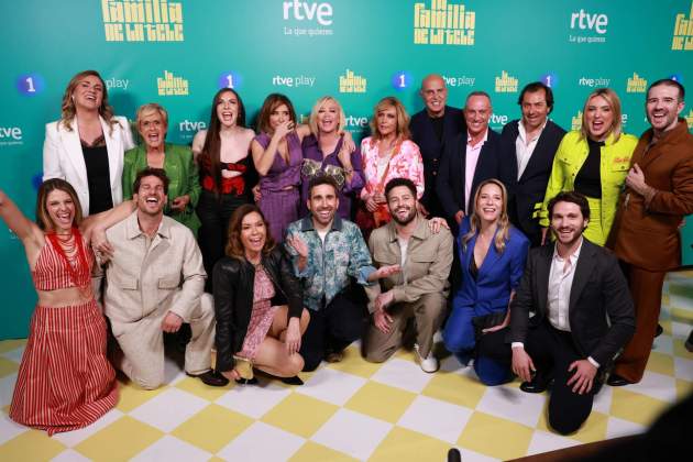 La familia de la tele / Gtres La familia de la tele / Gtres