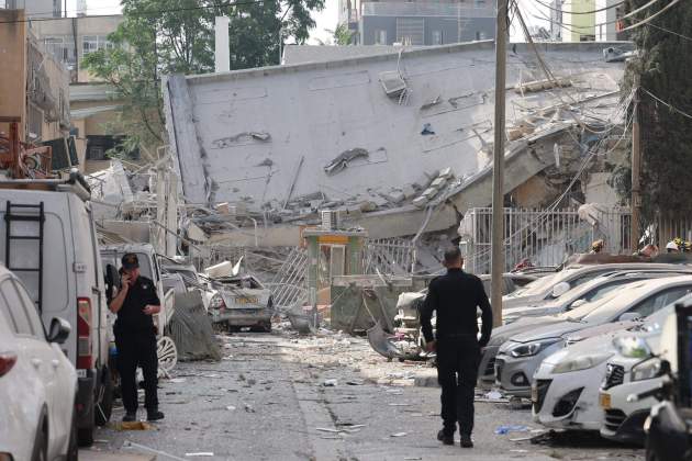 israel tel aviv bombardeig iranià estralls guerra efe (1) israel tel aviv bombardeig iranià estralls guerra efe (1)
