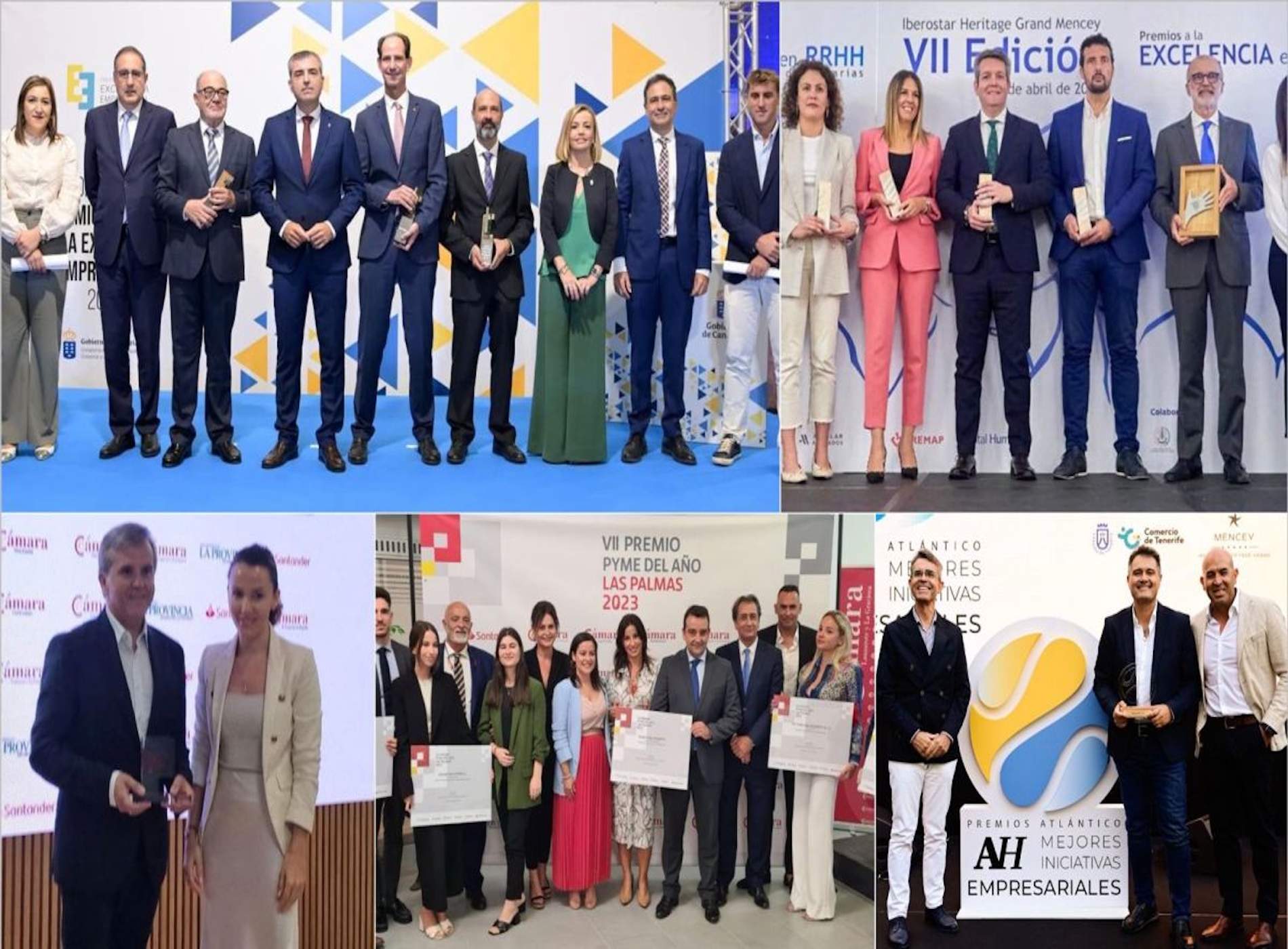 Canàries impulsa el seu teixit empresarial amb tres premis de referència