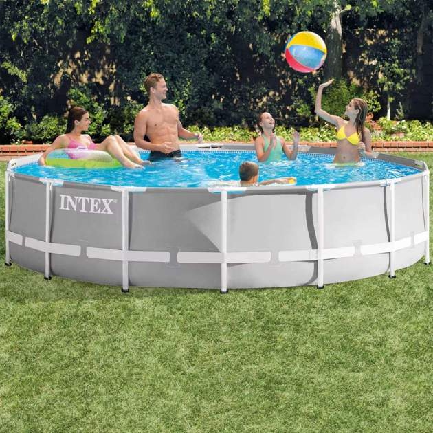 Piscina desmuntable Intex Prism Frame Clearview + depuradora de cartutx Piscina desmuntable Intex Prism Frame Clearview + depuradora de cartutx