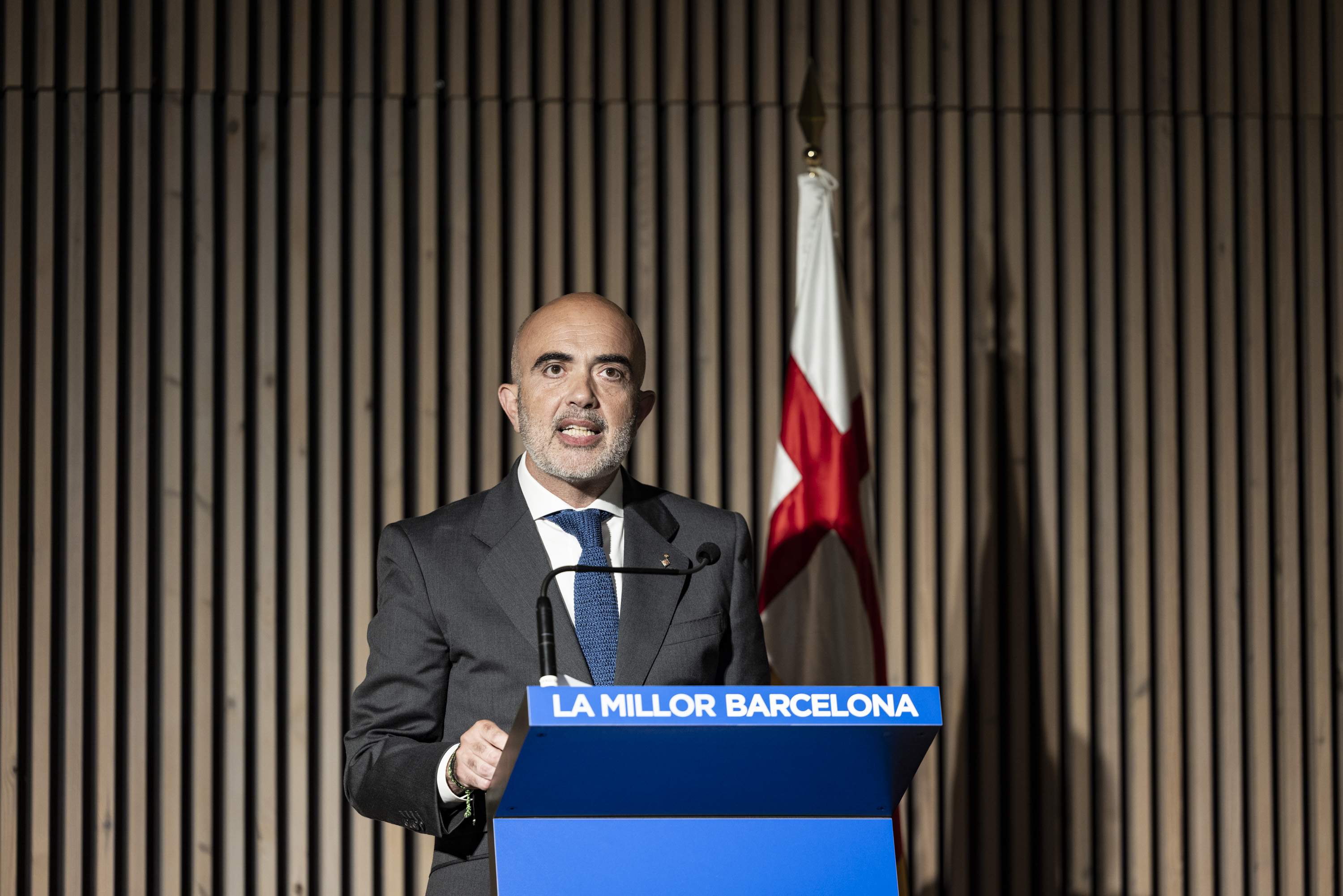 Dani Sirera se reivindica como alcaldable y reclama una Barcelona "segura, conectada y próspera"