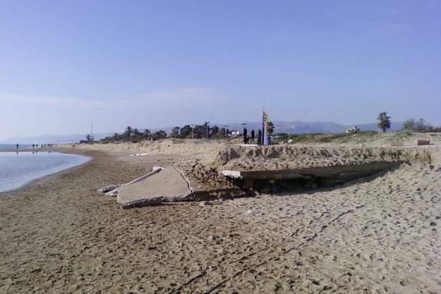 Platja Gava, Delta Llobregat, Jaume grau Platja Gava, Delta Llobregat, Jaume grau