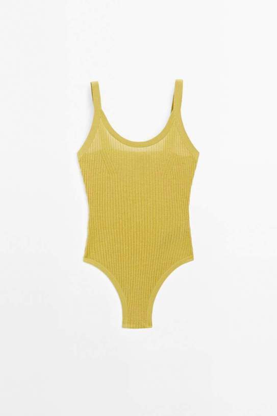 Body tirantes punto mezcla algodón STUDIO Body tirantes punto mezcla algodón STUDIO