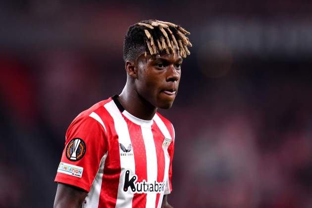 Nico Williams celebra un gol amb l'Athletic Club / Foto: Europa Press Nico Williams celebra un gol amb l'Athletic Club / Foto: Europa Press