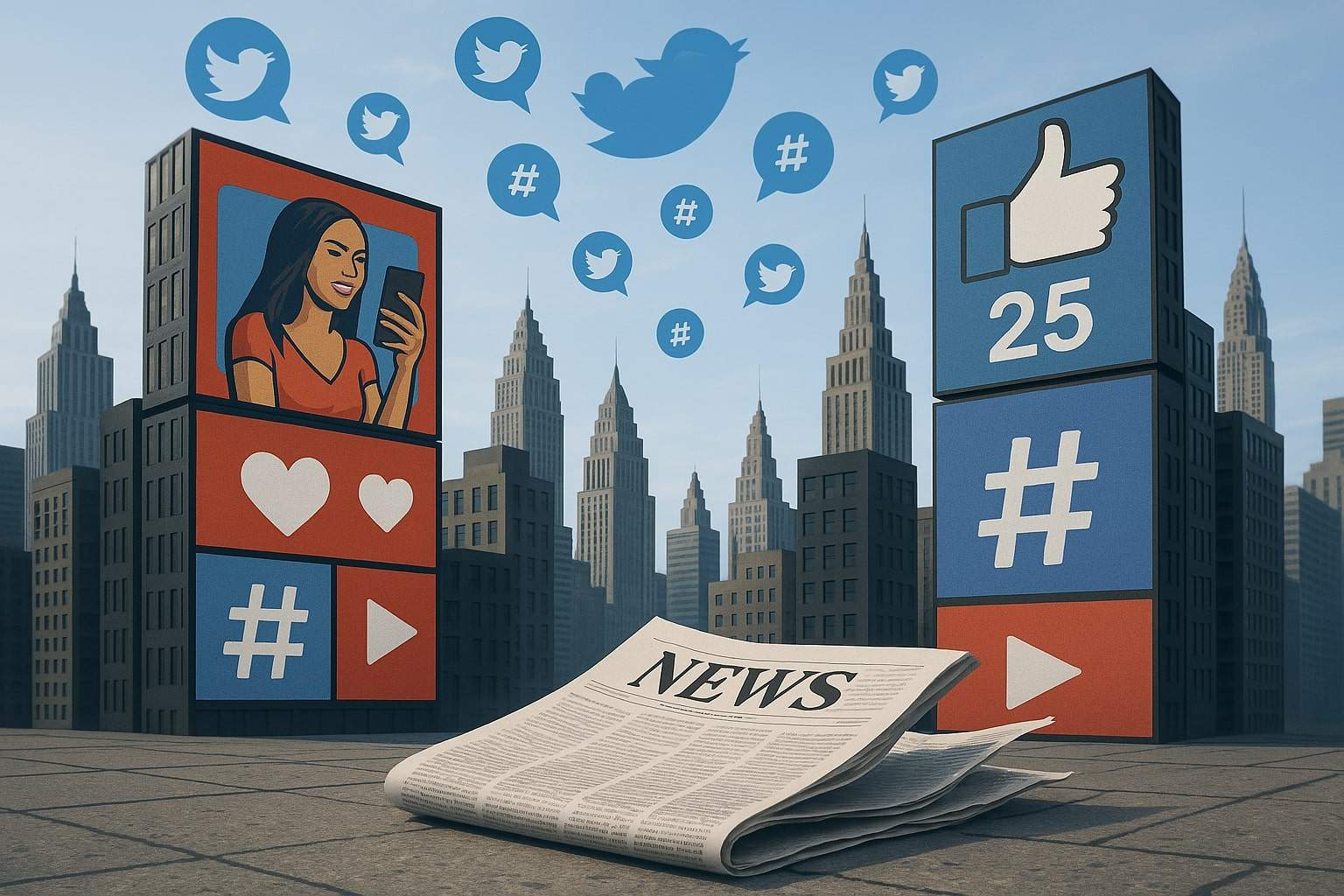 El ‘nou periodisme’ s'instaura en l'època Trump: influencers i xarxes socials per sobre de les notícies
