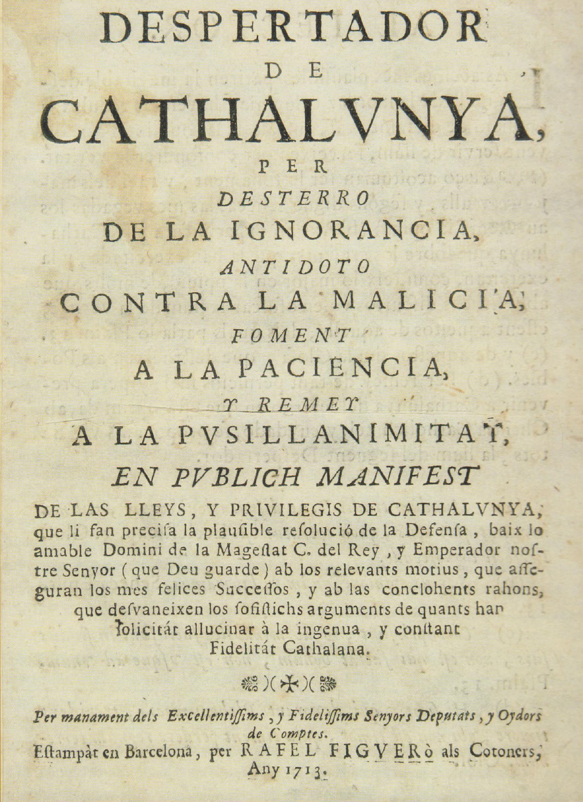 1713: ¿por qué Catalunya votó la resistencia a ultranza?