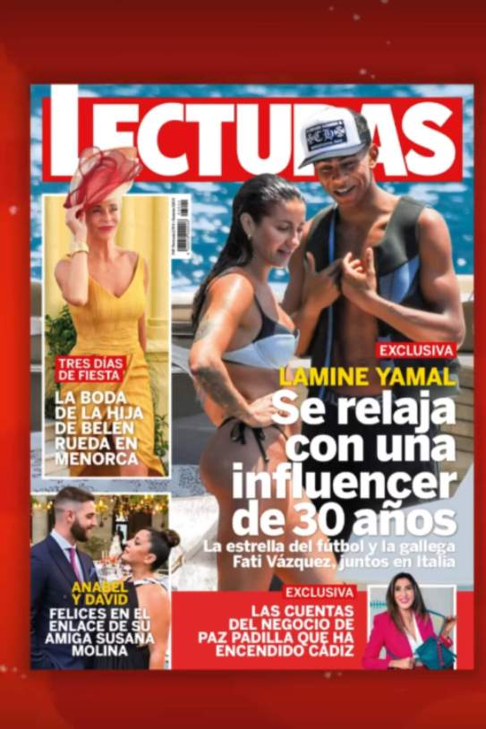 La portada de Lecturas amb Lamine Yamal i Fati Vázquez / Instagram La portada de Lecturas amb Lamine Yamal i Fati Vázquez / Instagram