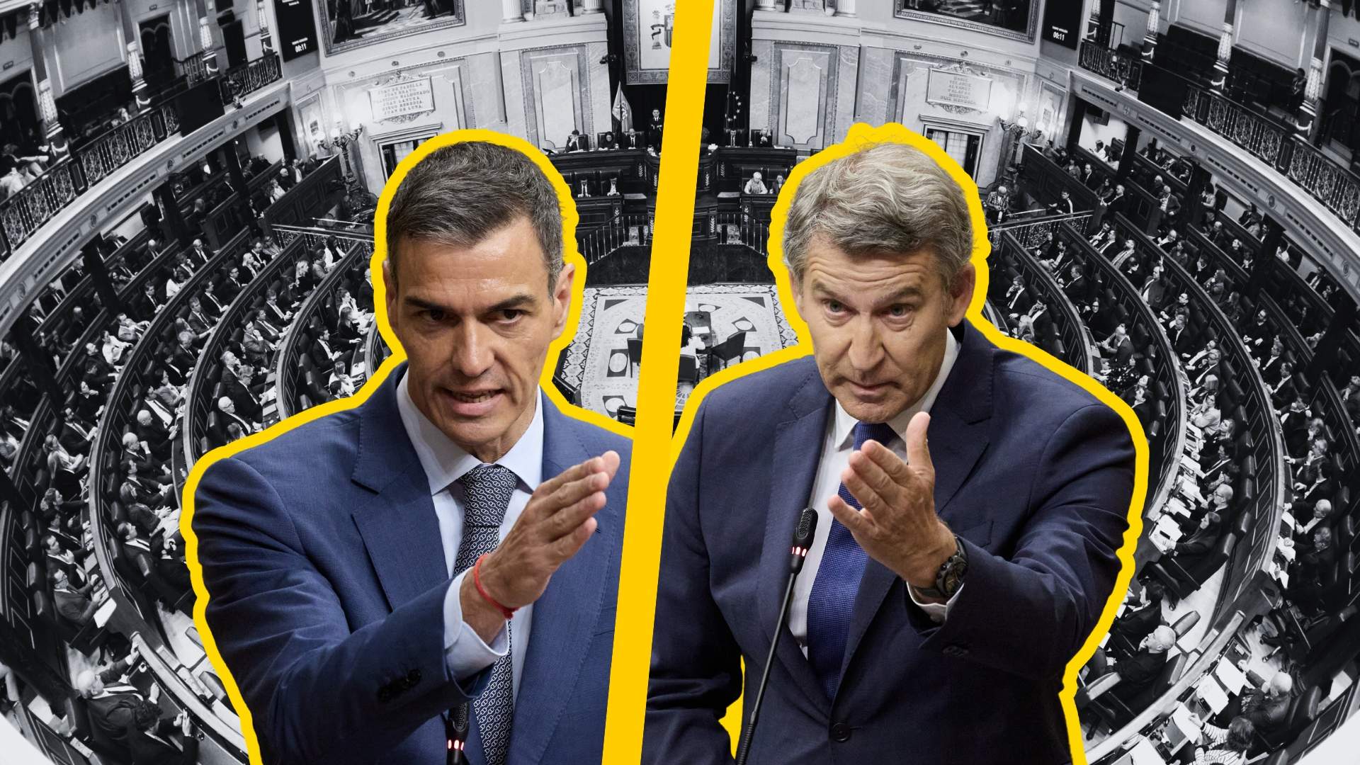 Sánchez i Feijóo es baten durament amb acusacions creuades de corrupció i crits de “dimissió” del PP