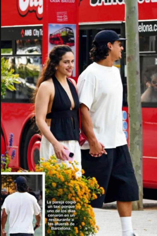 Rosalía i Emilio Sakraya Diezminutos / Twitter Rosalía i Emilio Sakraya Diezminutos / Twitter