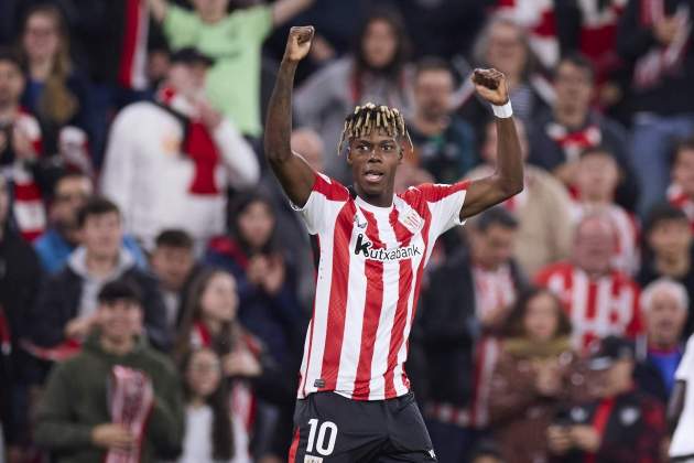 EuropaPress 6644773 nico williams of athletic club celebrates after scoring goal during the EuropaPress 6644773 nico williams of athletic club celebrates after scoring goal during the