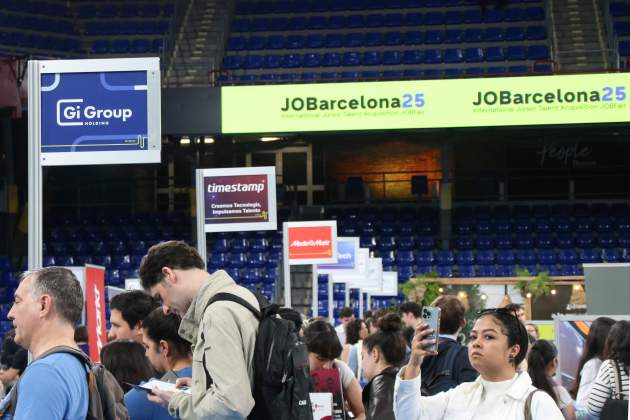 13à edición de la JOBarcelona por|para la contratación juvenil - 13.05.2025 / Foto: ACN 13à edición de la JOBarcelona por|para la contratación juvenil - 13.05.2025 / Foto: ACN