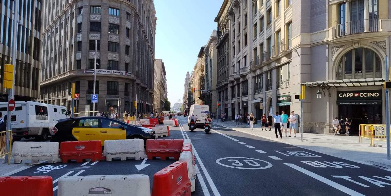 Punto final a más de tres años de obras: la nueva Via Laietana se ...