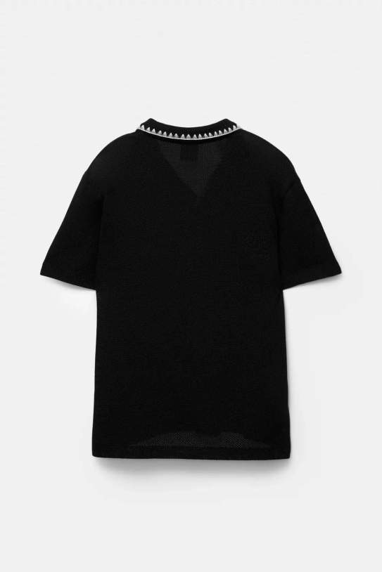 Polo estructura costures contrast Polo estructura costures contrast