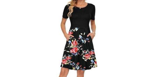 Vestido negro AUSELILY Vestido negro AUSELILY
