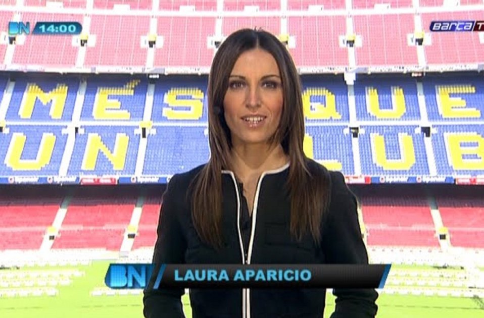 laura aparicio barça tv