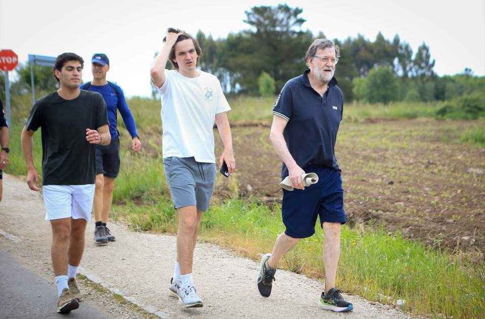 EuropaPress 6796534 expresidente gobierno mariano rajoy etapa camino santiago monterroso lugo EuropaPress 6796534 expresidente gobierno mariano rajoy etapa camino santiago monterroso lugo